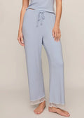 Trina Rib Pants - Skyline