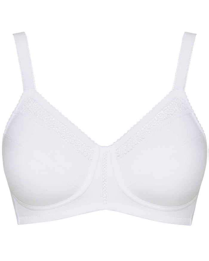 Triumph Cotton Beauty Bra - White