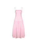 TRULLI MAXI DRESS LILAC CANDY STRIPE
