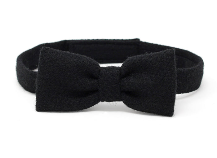 Solid Black - Irish Tweed