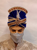 Unisex Designer Silk Grey & Silver Cloth Face Masks
