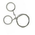 UST lightweight wire saw coiled showing the two finger pulls