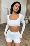 Vacay Shorts - White