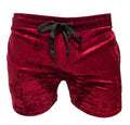 VELVET POCKET SHORTS