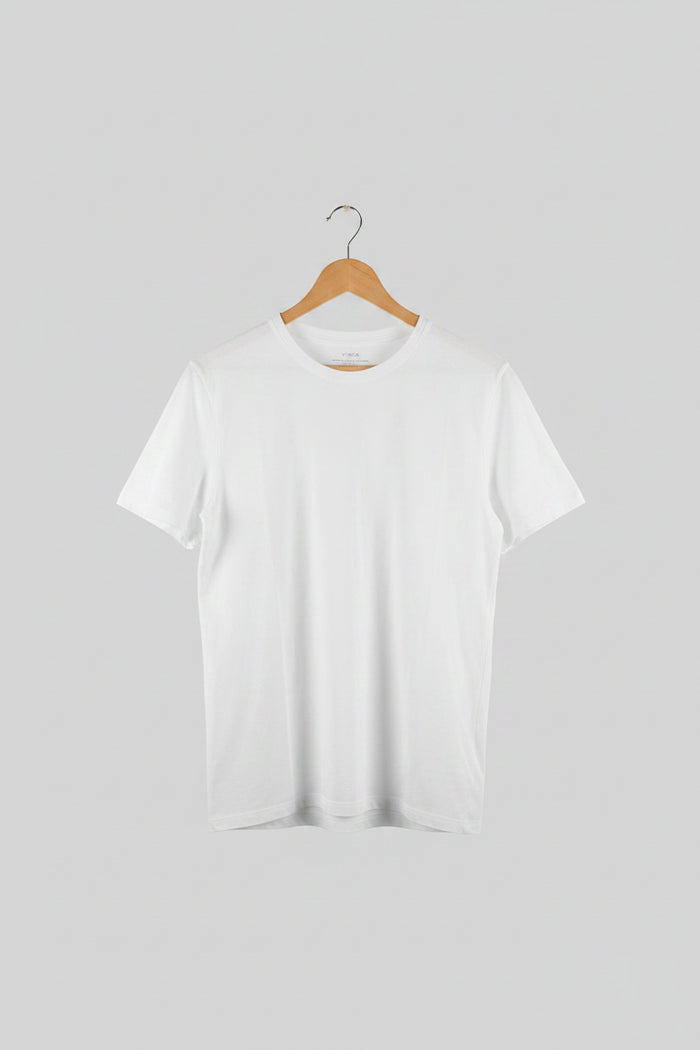 Vince White T-shirt - 100% Pima Cotton Size M