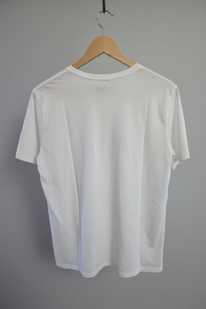 Vince White T-shirt - 100% Pima Cotton Size M