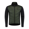 Rogelli Wadded II fietsjack heren groen voorkant.