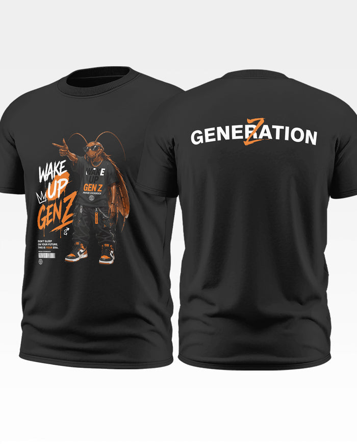 Wake Up GenZ Cotton T-shirt