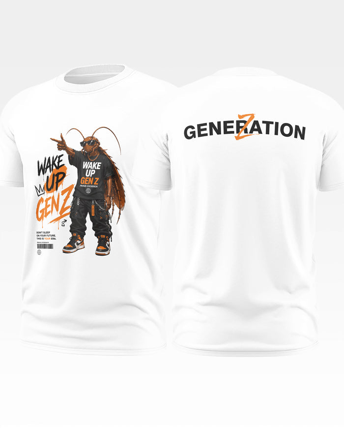 Wake Up GenZ Cotton T-shirt
