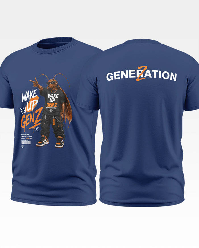 Wake Up GenZ Cotton T-shirt