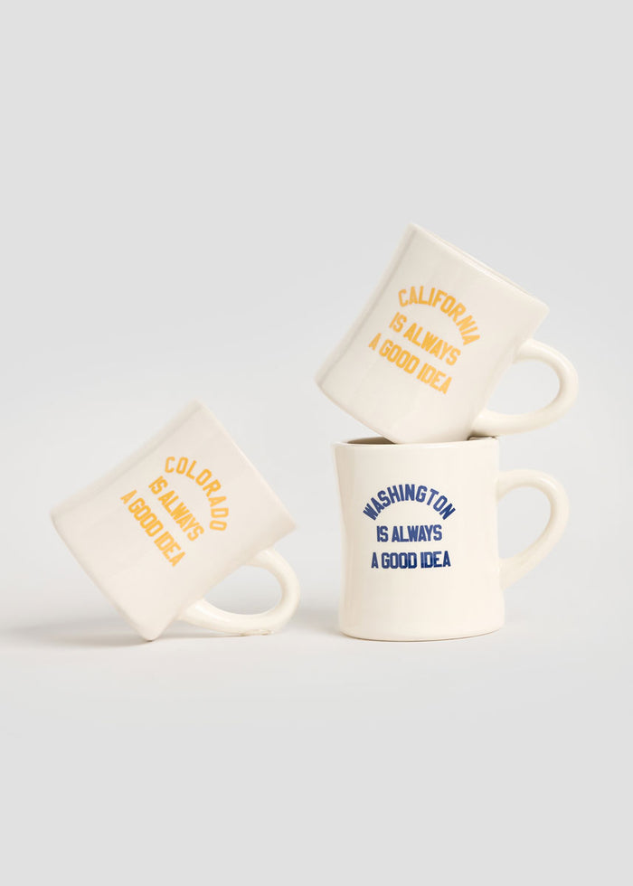 Washington Is Always A Good Idea Diner Mug