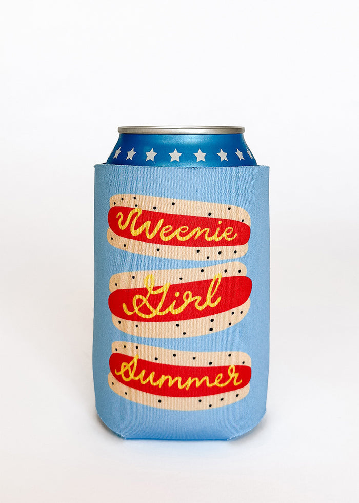 Weenie Girl Summer Can Cooler
