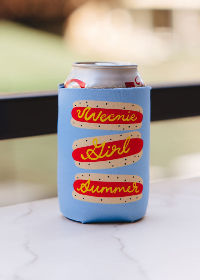 Weenie Girl Summer Can Cooler
