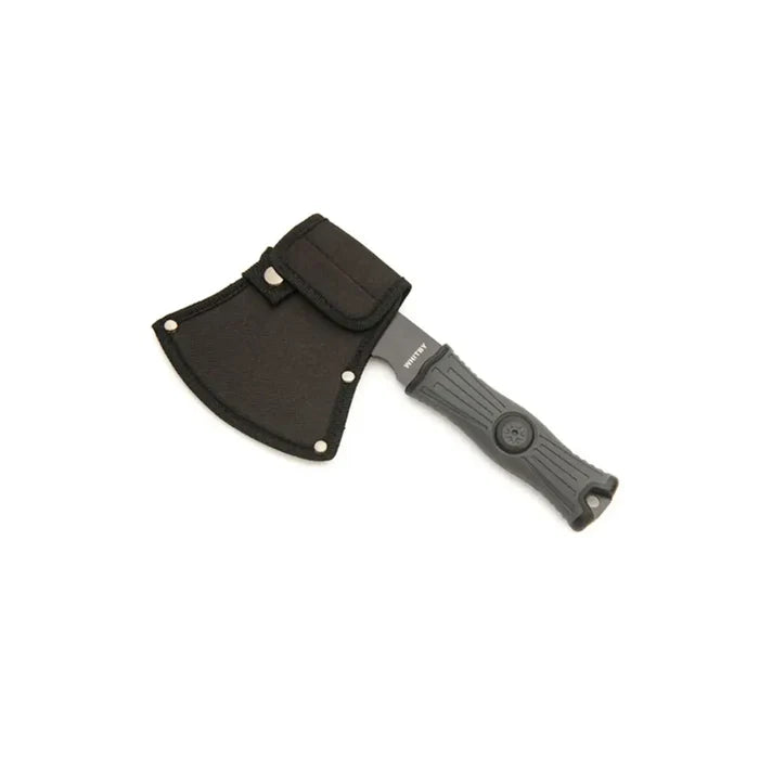 Whitby outdoor survival camping axe with its sheath