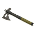 Whitby Outdoor Tomahawk Survival Axe unsheathed on a white background