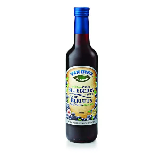Wild Blueberry Juice - Van Dyk's
