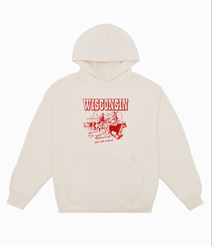Wisconsin Wild West Hoodie