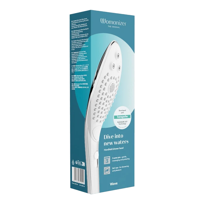 Womanizer Wave dusjhode Krom