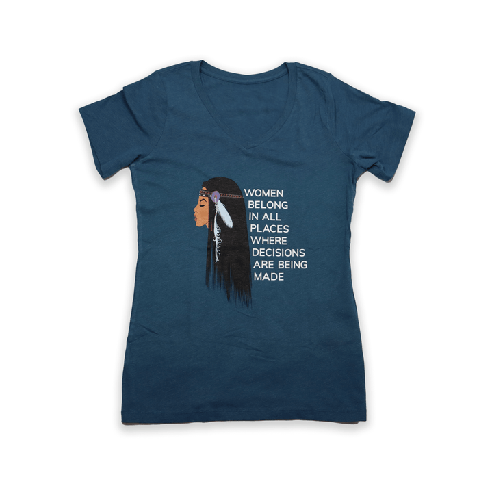 Women Belong V-neck