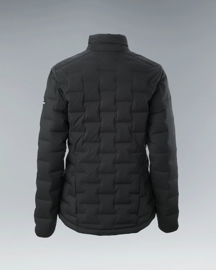 Women's Federate Stretch Down Hooded Jacket - Black