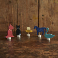 Wooden Animal Figures For Celebration Ring - More Options