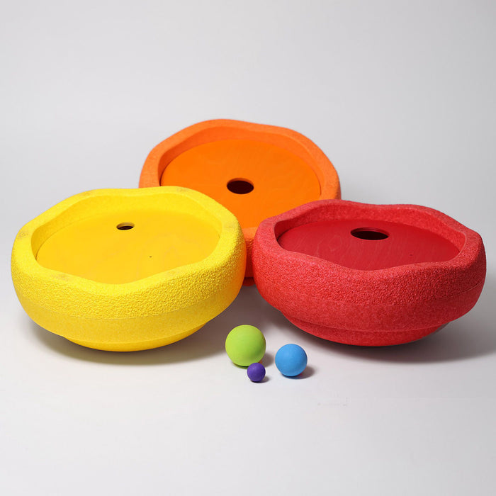 Wooden Grimms x Stapelstein Rolling Discs - Warm Classic