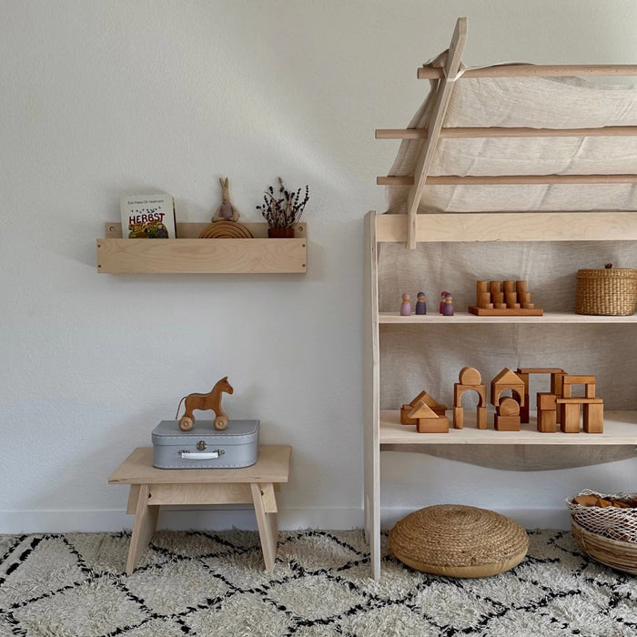 Wooden Rin Shelf