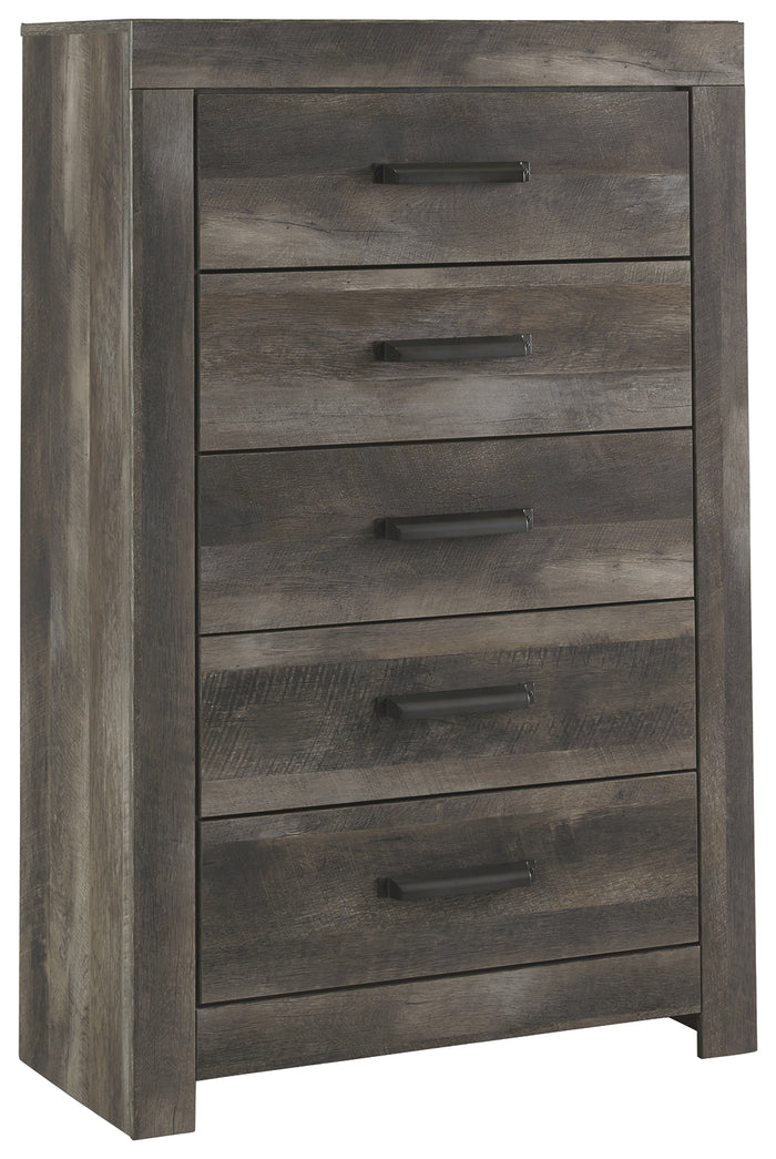 Wynnlow B440-46 Gray Five Drawer Chest