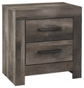 Wynnlow B440-92 Gray Two Drawer Night Stand