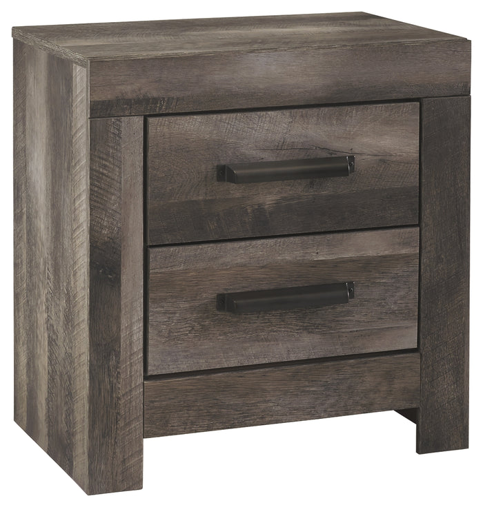 Wynnlow B440-92 Gray Two Drawer Night Stand