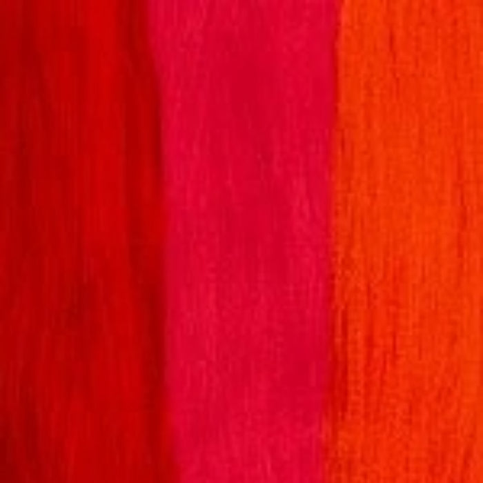 SENSATIONNEL braid in red pink and orange pre-stretched braiding hair 58 inch for vibrant styles