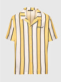 shirts / Yellow Butter Stripe Shirt