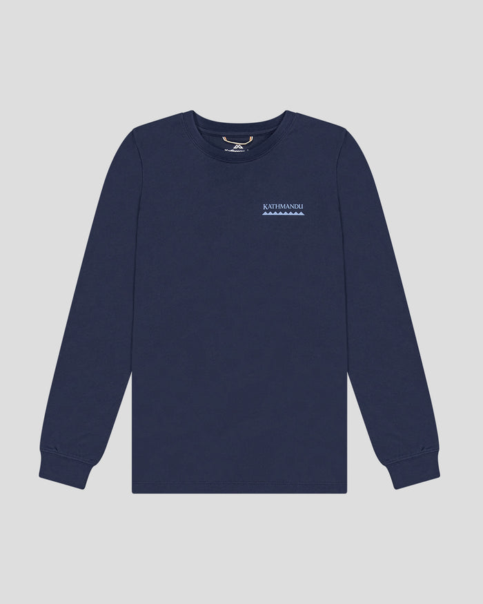 b1403_oje_youth_heritage_logo_organic_cotton_long_sleeve_tee_blue_flatlay_d_1745458675000