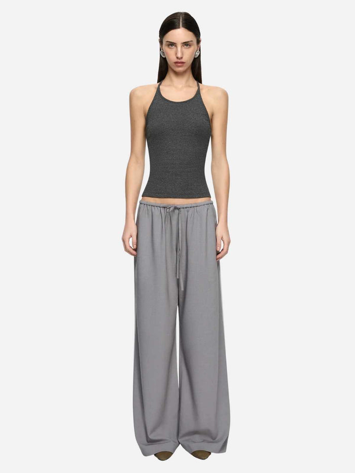 Zylan Drawstring Pant - Granite/Pale Grey